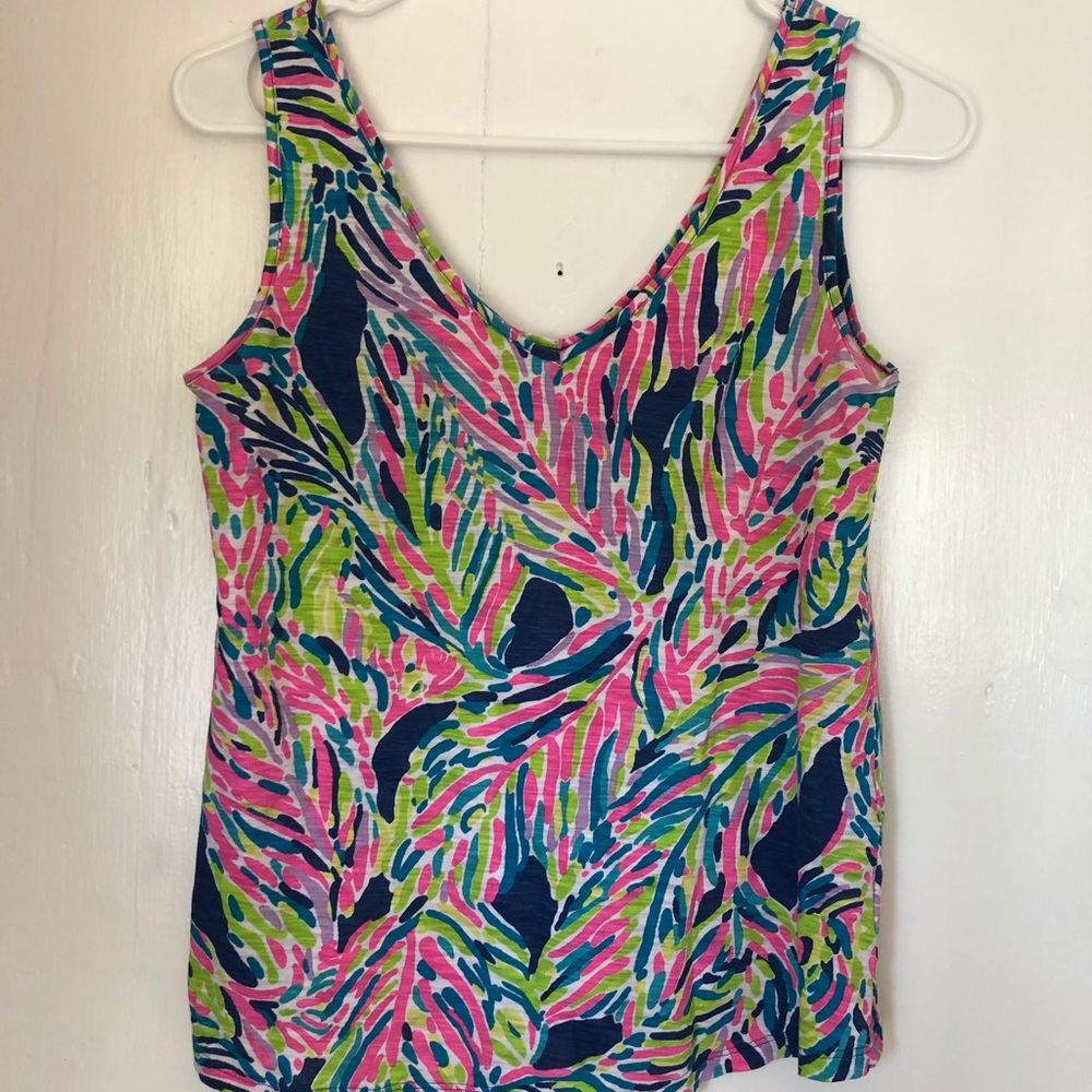 Lilly Pulitzer Gigi V neck tank